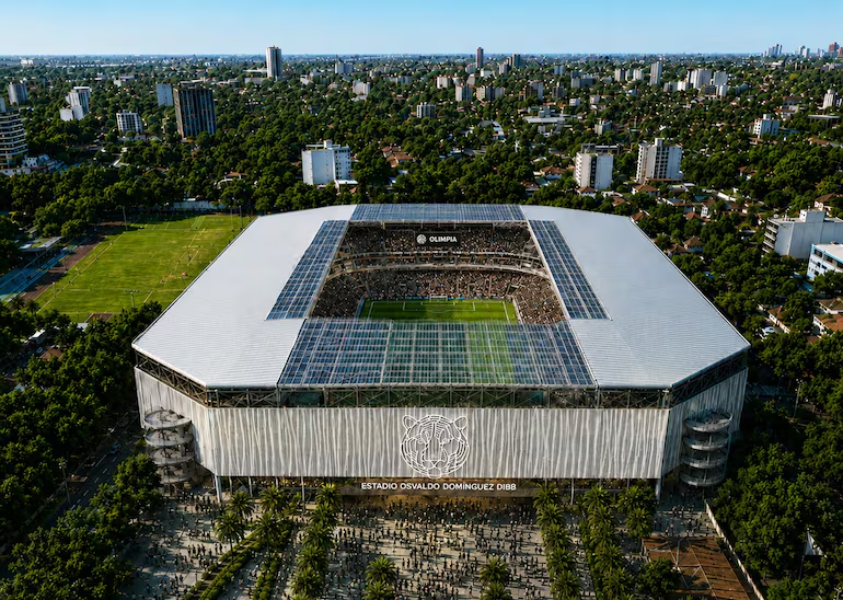 Estadio mundialista de Olimpia: nuevo diseño, US$ 80 millones de inversión y fecha de inauguración confirmada para 2029